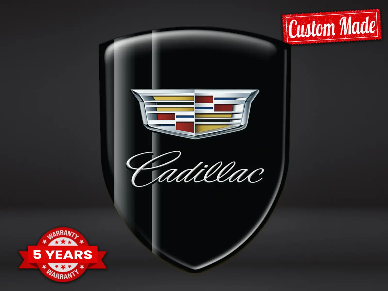 Cadillac Auto-Windschutzscheiben-Banner Aktiv